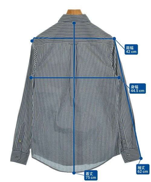 PRETTY GREEN（プリティー　グリーン）カジュアルシャツ グレー サイズ:2(M位) メンズ/2200640282073