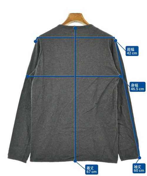 PRETTY GREEN（プリティー　グリーン）Tシャツ・カットソー グレー サイズ:2(M位) メンズ/2200640282080