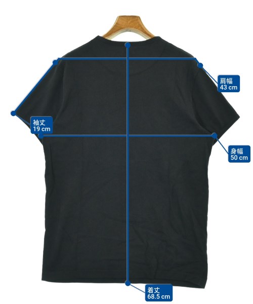 PRETTY GREEN（プリティー　グリーン）Tシャツ・カットソー 黒 サイズ:3(L位) メンズ/2200640282110