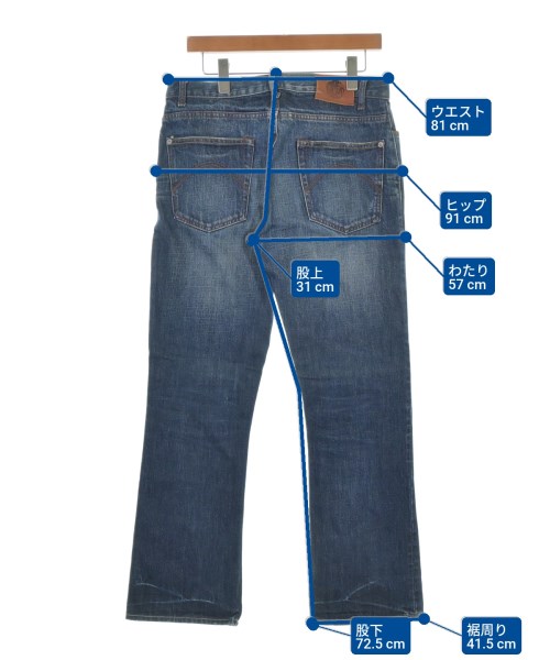 PRETTY GREEN（プリティー　グリーン）デニムパンツ 紺 サイズ:30S(M位) メンズ/2200681348042