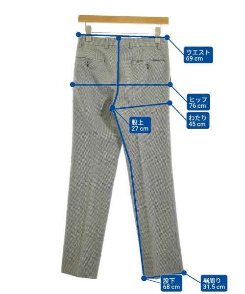 PRETTY GREEN（プリティー　グリーン）スラックス 黒 サイズ:26(XS位) メンズ/2200665002021