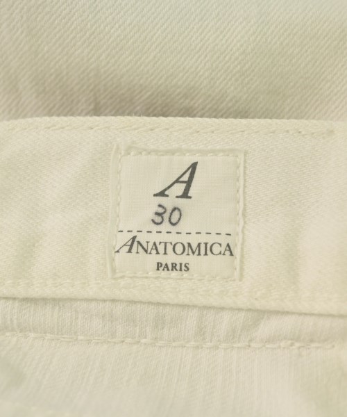 ANATOMICA（アナトミカ）デニムパンツ 白 サイズ:30(M位) メンズ/2200617444022