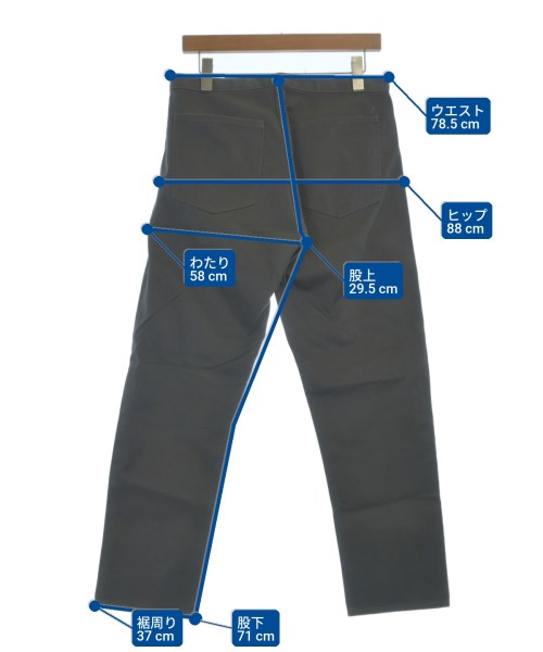 ANATOMICA（アナトミカ）チノパン グレー サイズ:33(L位) メンズ/2200635985040