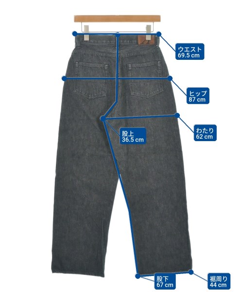 ANATOMICA（アナトミカ）デニムパンツ グレー サイズ:29(L位) レディース/2200624476023