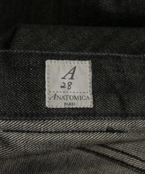 ANATOMICA（アナトミカ）デニムパンツ 黒 サイズ:28(L位) レディース/2200643586161