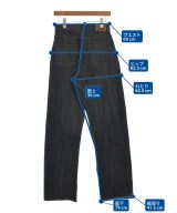 ANATOMICA（アナトミカ）デニムパンツ 黒 サイズ:28(L位) レディース/2200643586161