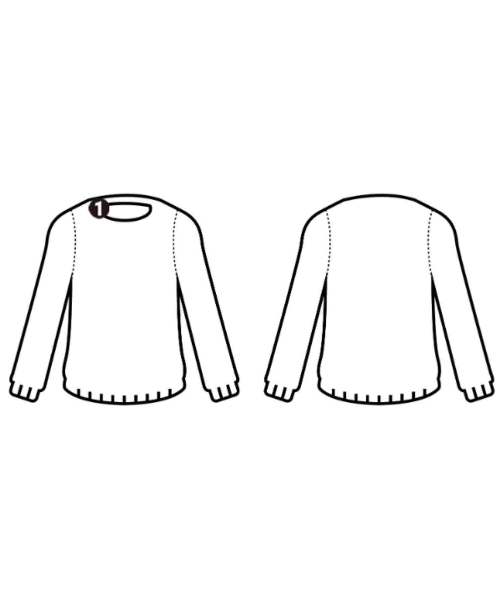 ANATOMICA（アナトミカ）ニット・セーター 赤 サイズ:38(M位) メンズ/2200621928068