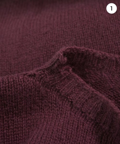 ANATOMICA（アナトミカ）ニット・セーター 赤 サイズ:38(M位) メンズ/2200621928068