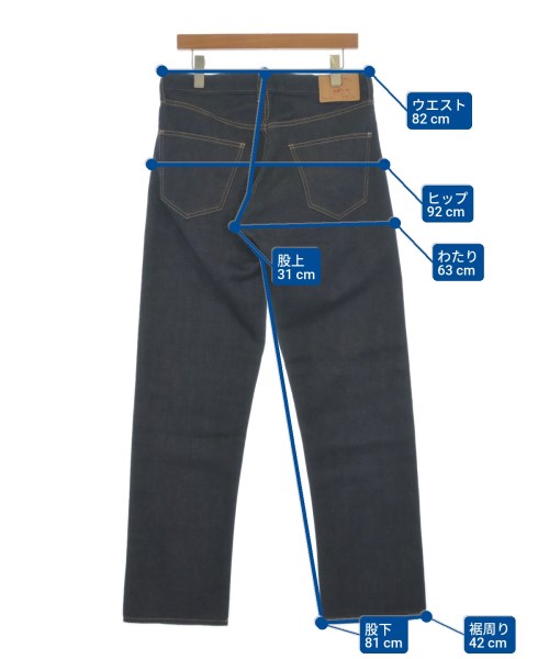 ANATOMICA（アナトミカ）デニムパンツ 紺 サイズ:33(L位) メンズ/2200610002038