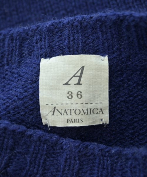 ANATOMICA（アナトミカ）ニット・セーター 青 サイズ:36(M位) メンズ/2200614496024
