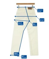 ANATOMICA（アナトミカ）デニムパンツ 白 サイズ:27(M位) レディース/2200675510028