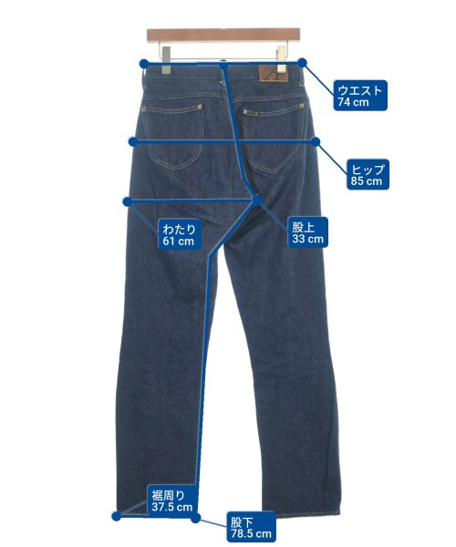 ANATOMICA（アナトミカ）デニムパンツ 紺 サイズ:29(S位) メンズ/2200672705670