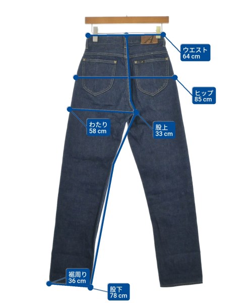 ANATOMICA（アナトミカ）デニムパンツ 紺 サイズ:25(S位) レディース/2200676590074