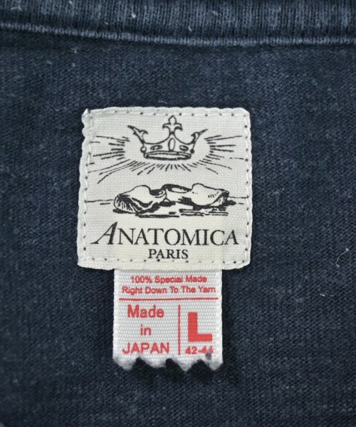ANATOMICA（アナトミカ）Tシャツ・カットソー 紺 サイズ:L メンズ/2200695425043