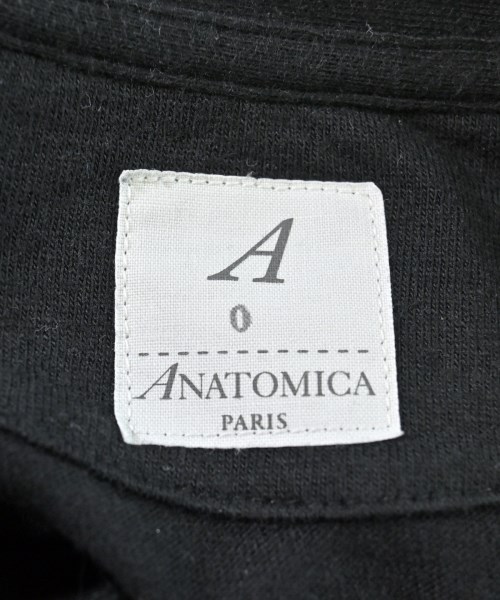 ANATOMICA（アナトミカ）Tシャツ・カットソー 黒 サイズ:0(XS位) メンズ/2200701369026
