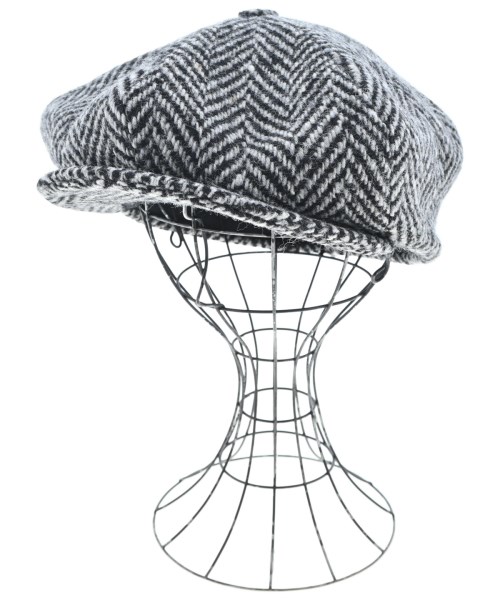 ANATOMICA(アナトミカ)ハンチング・ベレー帽 黒 サイズ:58/2200659226129