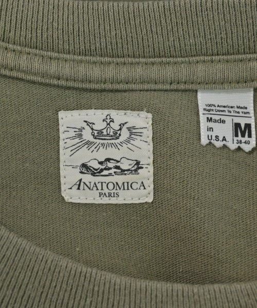 ANATOMICA（アナトミカ）Tシャツ・カットソー カーキ サイズ:M メンズ/2200708988060