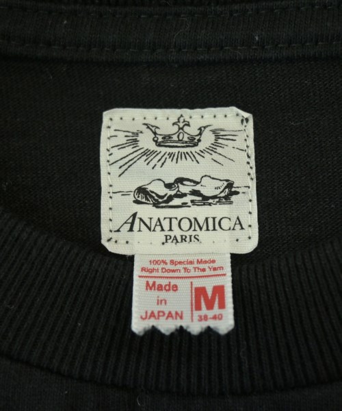 ANATOMICA（アナトミカ）Tシャツ・カットソー 黒 サイズ:M メンズ/2200710494177