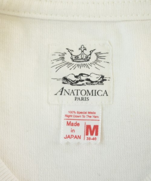 ANATOMICA（アナトミカ）Tシャツ・カットソー 白 サイズ:M メンズ/2200710494184