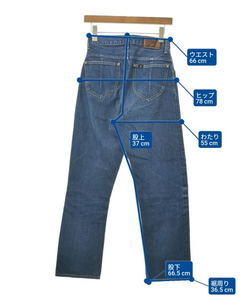 ANATOMICA（アナトミカ）デニムパンツ 青 サイズ:26(M位) レディース/2200628533012