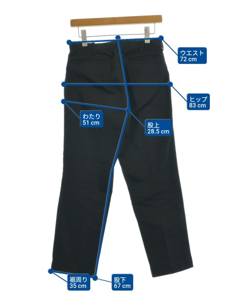 ANATOMICA（アナトミカ）チノパン 黒 サイズ:29(S位) メンズ/2200637161053