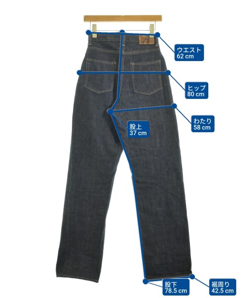 ANATOMICA（アナトミカ）デニムパンツ 紺 サイズ:-(S位) レディース/2200650442092
