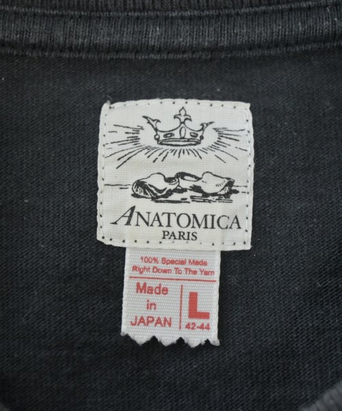 ANATOMICA（アナトミカ）Tシャツ・カットソー 黒 サイズ:L メンズ/2200652922028