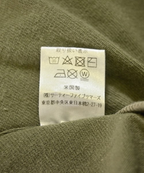 ANATOMICA（アナトミカ）Tシャツ・カットソー カーキ サイズ:M メンズ/2200703258014