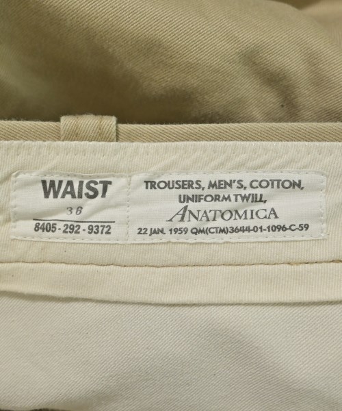ANATOMICA（アナトミカ）チノパン ベージュ サイズ:36(XXL位) メンズ/2200666952134