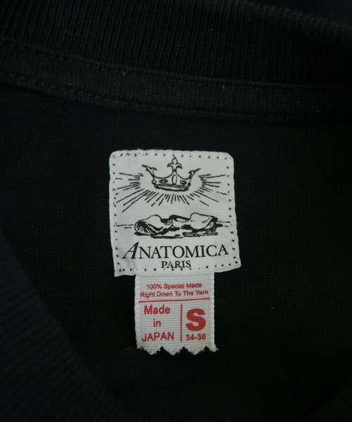 ANATOMICA（アナトミカ）Tシャツ・カットソー 黒 サイズ:S メンズ/2200726579011