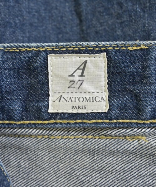 ANATOMICA（アナトミカ）デニムパンツ 青 サイズ:27(M位) レディース/2200686147015