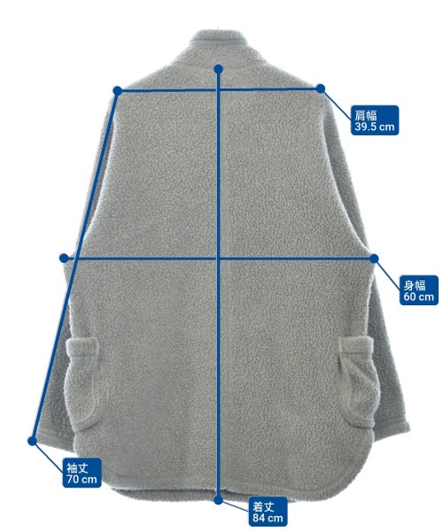 PORTER CLASSIC（ポータークラシック）ブルゾン グレー サイズ:2(M位) メンズ/2200636546011