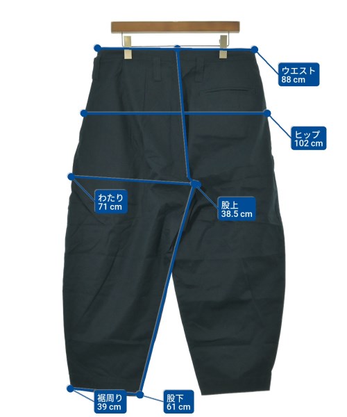 PORTER CLASSIC（ポータークラシック）チノパン 紺 サイズ:L メンズ/2200643728035