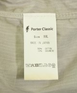 PORTER CLASSIC（ポータークラシック）カジュアルシャツ ベージュ サイズ:XXL メンズ/2200643728042
