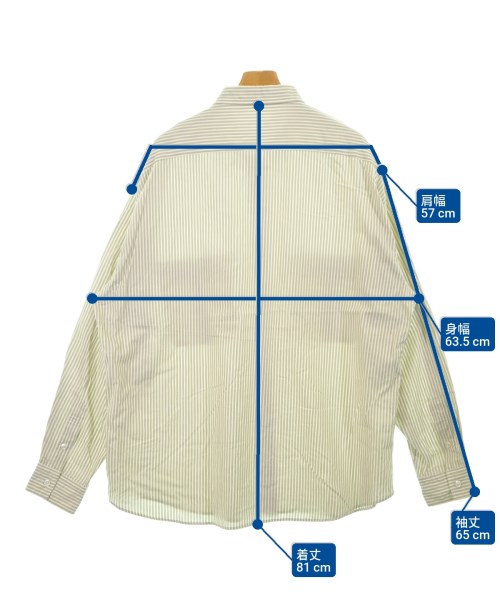 PORTER CLASSIC（ポータークラシック）カジュアルシャツ グレー サイズ:XXL メンズ/2200643728059