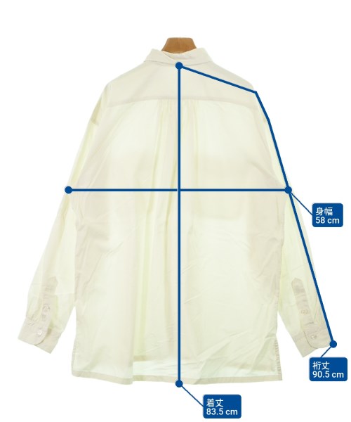 PORTER CLASSIC（ポータークラシック）カジュアルシャツ 白 サイズ:3(L位) メンズ/2200643728134