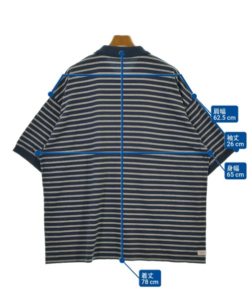 PORTER CLASSIC（ポータークラシック）ポロシャツ 紺 サイズ:XL メンズ/2200643728141