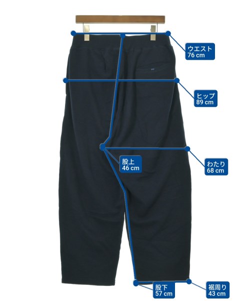 PORTER CLASSIC（ポータークラシック）スウェットパンツ 紺 サイズ:L メンズ/2200643728271