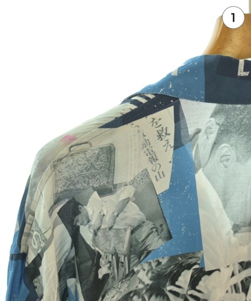 PORTER CLASSIC（ポータークラシック）カジュアルシャツ 青 サイズ:2(M位) メンズ/2200622444017