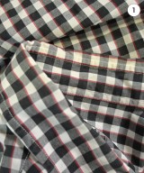 PORTER CLASSIC（ポータークラシック）カジュアルシャツ 黒 サイズ:S メンズ/2200616330074