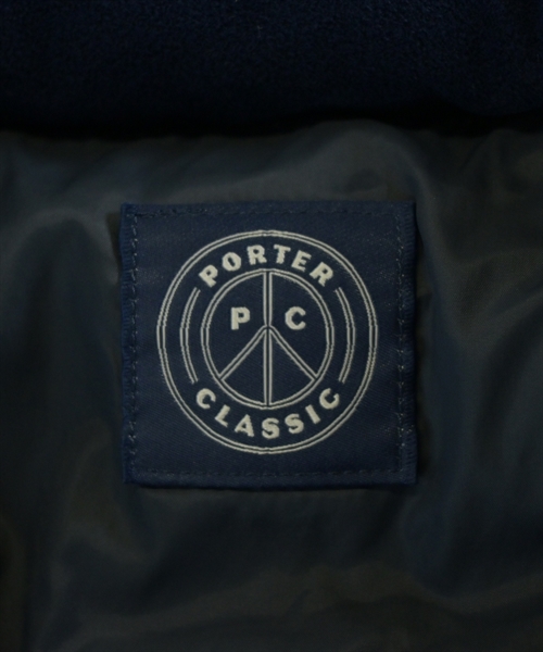 PORTER CLASSIC（ポータークラシック）ダウンジャケット/ダウンベスト 青 サイズ:2(M位) メンズ/2200625501083
