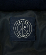 PORTER CLASSIC（ポータークラシック）ダウンジャケット/ダウンベスト 青 サイズ:2(M位) メンズ/2200625501083