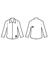 PORTER CLASSIC（ポータークラシック）カジュアルシャツ 白 サイズ:L メンズ/2200626448141