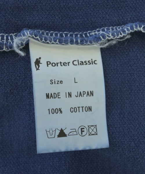 PORTER CLASSIC（ポータークラシック）ポロシャツ 青 サイズ:L メンズ/2200613583411