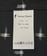 PORTER CLASSIC（ポータークラシック）カジュアルシャツ 黒 サイズ:4(XL位) メンズ/2200609272107