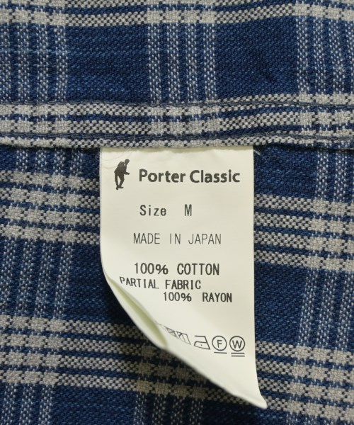PORTER CLASSIC（ポータークラシック）カジュアルジャケット 青 サイズ:M メンズ/2200674030039