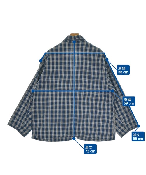 PORTER CLASSIC（ポータークラシック）カジュアルジャケット 青 サイズ:M メンズ/2200674030039