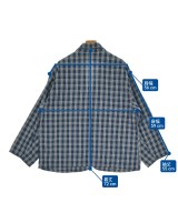 PORTER CLASSIC（ポータークラシック）カジュアルジャケット 青 サイズ:M メンズ/2200674030039