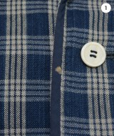 PORTER CLASSIC（ポータークラシック）カジュアルジャケット 青 サイズ:M メンズ/2200674030039