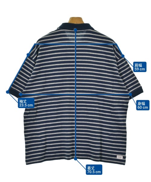 PORTER CLASSIC（ポータークラシック）ポロシャツ 紺 サイズ:S メンズ/2200680065018